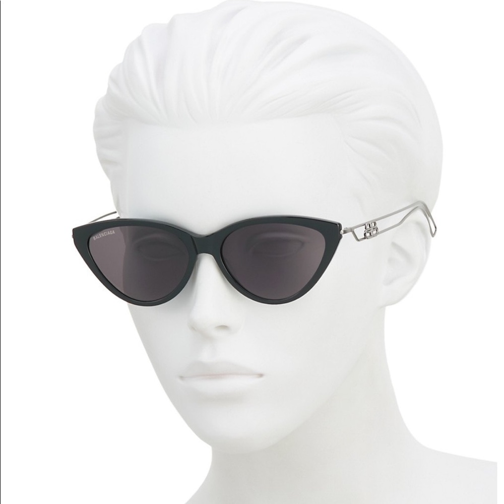 Balenciaga womens 56mm cat eye sunglasses
